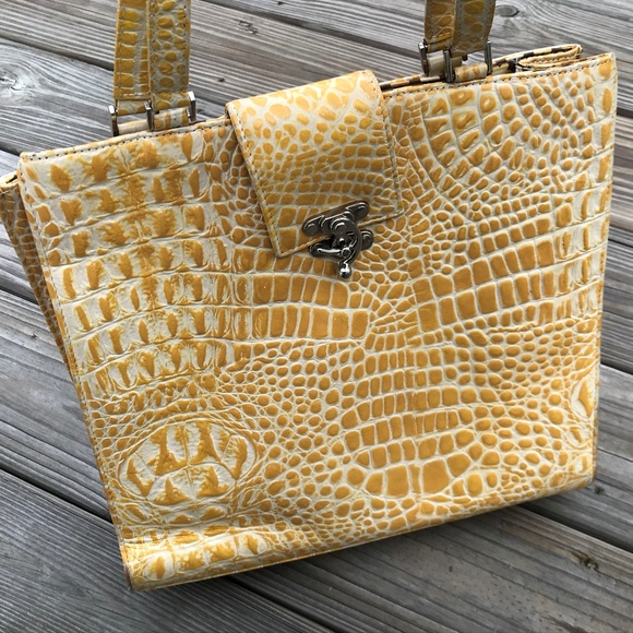 Poesis Handbags - Poesis Handbag Women Shoulder Bag Yellow Bag